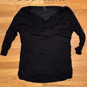 Elegant Black Women's Top